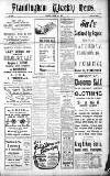 Framlingham Weekly News Saturday 29 January 1921 Page 1