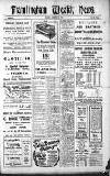 Framlingham Weekly News Saturday 12 February 1921 Page 1