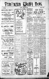 Framlingham Weekly News Saturday 26 February 1921 Page 1