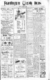 Framlingham Weekly News Saturday 04 November 1922 Page 1