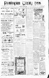 Framlingham Weekly News Saturday 06 January 1923 Page 1