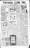 Framlingham Weekly News Saturday 13 January 1923 Page 1