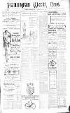 Framlingham Weekly News Saturday 08 March 1924 Page 1