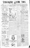 Framlingham Weekly News Saturday 02 August 1924 Page 1