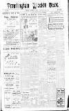 Framlingham Weekly News Saturday 27 September 1924 Page 1