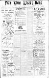 Framlingham Weekly News Saturday 04 April 1925 Page 1