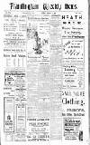 Framlingham Weekly News Saturday 20 February 1926 Page 1