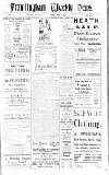 Framlingham Weekly News Saturday 13 March 1926 Page 1