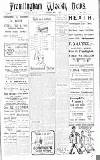 Framlingham Weekly News Saturday 03 April 1926 Page 1