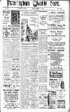 Framlingham Weekly News Saturday 10 December 1927 Page 1