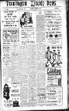 Framlingham Weekly News Saturday 14 January 1928 Page 1