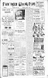 Framlingham Weekly News Saturday 08 February 1930 Page 1