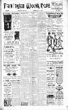 Framlingham Weekly News Saturday 21 June 1930 Page 1