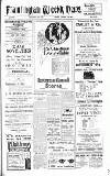Framlingham Weekly News Saturday 13 December 1930 Page 1