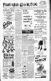 Framlingham Weekly News Saturday 23 February 1935 Page 1