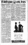 Framlingham Weekly News Saturday 27 February 1937 Page 1