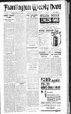 Framlingham Weekly News Saturday 05 February 1938 Page 1
