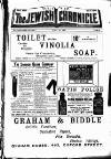 Jewish Chronicle Friday 10 July 1896 Page 1