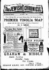 Jewish Chronicle Friday 02 October 1896 Page 1