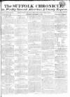 Suffolk Chronicle Saturday 13 October 1810 Page 1