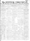 Suffolk Chronicle Saturday 05 January 1811 Page 1
