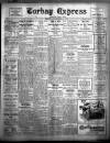 Torbay Express and South Devon Echo Friday 04 November 1921 Page 1