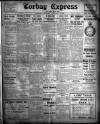 Torbay Express and South Devon Echo Monday 29 January 1923 Page 1