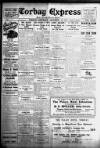 Torbay Express and South Devon Echo Saturday 29 December 1923 Page 1
