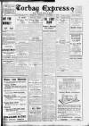Torbay Express and South Devon Echo Monday 13 October 1924 Page 1
