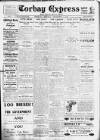 Torbay Express and South Devon Echo Monday 08 December 1924 Page 1