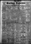 Torbay Express and South Devon Echo Monday 26 January 1925 Page 1
