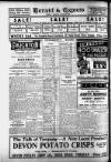 Torbay Express and South Devon Echo Wednesday 27 November 1935 Page 10