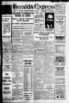 Torbay Express and South Devon Echo Tuesday 11 January 1938 Page 1