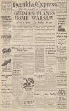 Torbay Express and South Devon Echo Friday 01 September 1939 Page 1