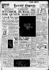 Torbay Express and South Devon Echo Wednesday 25 March 1953 Page 1