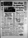 Torbay Express and South Devon Echo Wednesday 23 January 1980 Page 1