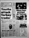Torbay Express and South Devon Echo Saturday 01 November 1980 Page 1