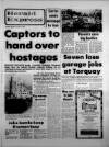 Torbay Express and South Devon Echo Monday 03 November 1980 Page 1