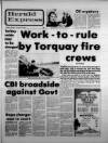 Torbay Express and South Devon Echo Monday 10 November 1980 Page 1