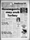 Torbay Express and South Devon Echo Friday 01 May 1981 Page 1