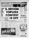 Torbay Express and South Devon Echo Wednesday 06 May 1981 Page 1