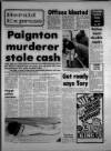 Torbay Express and South Devon Echo Saturday 02 January 1982 Page 1