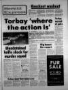 Torbay Express and South Devon Echo Thursday 07 January 1982 Page 1