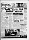 Torbay Express and South Devon Echo Wednesday 18 January 1984 Page 1