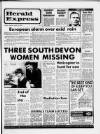 Torbay Express and South Devon Echo Thursday 19 January 1984 Page 1