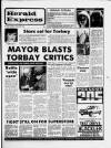 Torbay Express and South Devon Echo Saturday 28 January 1984 Page 1
