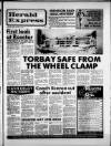 Torbay Express and South Devon Echo Friday 23 March 1984 Page 1