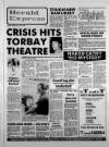 Torbay Express and South Devon Echo Wednesday 11 July 1984 Page 1