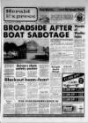 Torbay Express and South Devon Echo Saturday 22 September 1984 Page 1