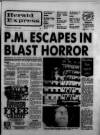 Torbay Express and South Devon Echo Friday 12 October 1984 Page 1